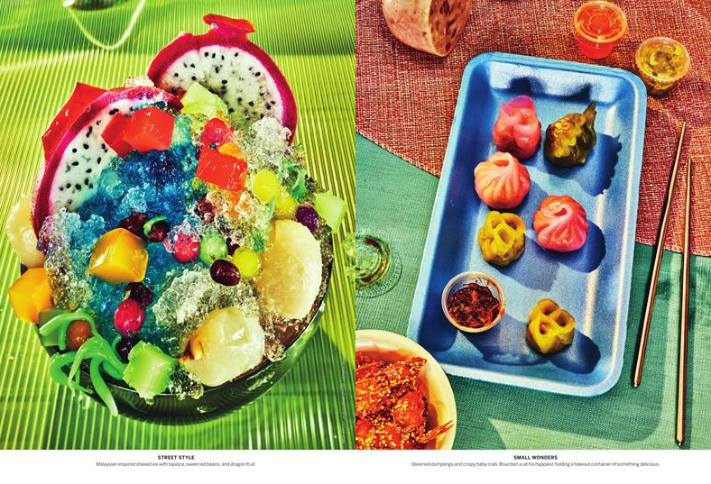 Anthony Bourdain food story for Vogue