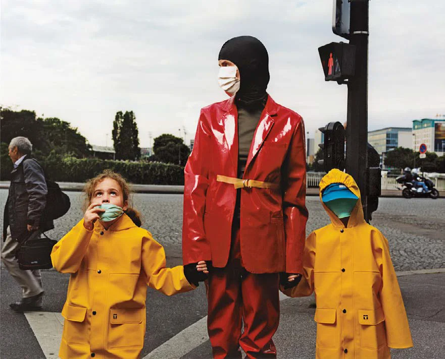 Georgina Grenville in Hood By Air for Vogue's Something in the Air